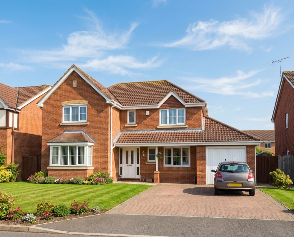 Family home in Rustington using private bin collection service
